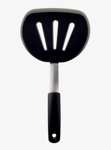 Registry Nylon Slotted Turner/Spatula, Black, 13 Long