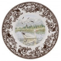 Spode Woodland Snow Goose Dinner Plate, 10.5"