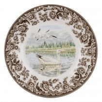 Spode Woodland Snow Goose Salad Plate, 8"