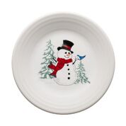 Fiesta Snowman Luncheon Plate