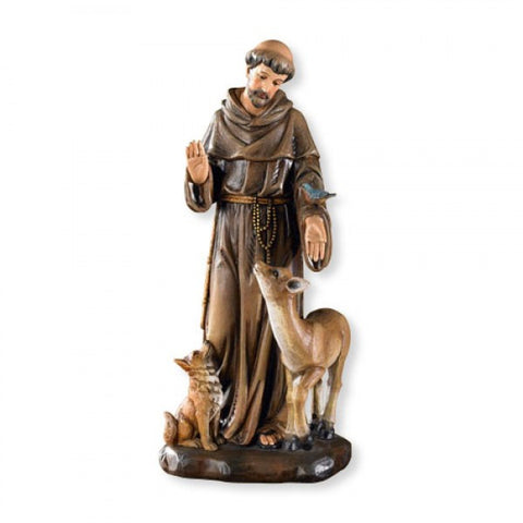 St. Francis Statue w/Animals