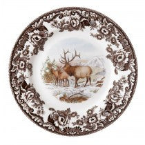 Spode Woodland Elk Dinner Plate, 10.5"