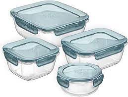 Bormioli Glass Storage Dishes With Lids