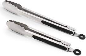 OXO Stainless Steel Head Locking Tongs