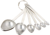 Measuring Spoon Set With Round or Oval Bowls