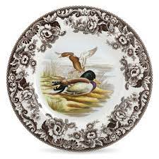 Spode Woodland Lapwing Dinner Plate, 10.5"