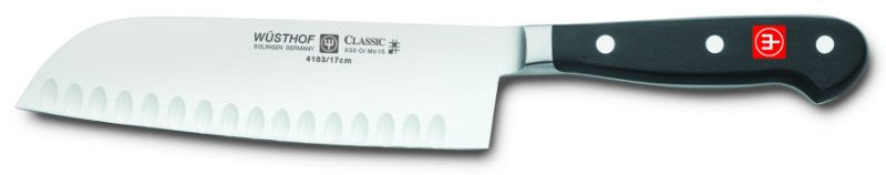 WÜSTHOF - Classic 7" Santoku, Hollow Edge