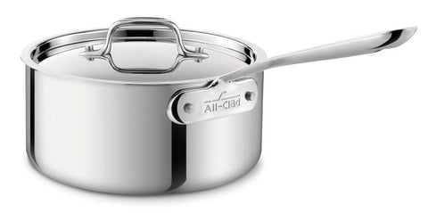 All-Clad Stainless Steel 1.5-Quart Sauce Pan – Pryde's Kitchen & Necessities